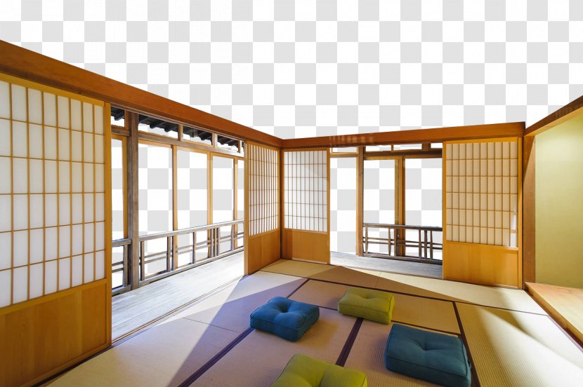 Japan Meditation Room Interior Design Services Zen - House - Hot Springs Hostel Transparent PNG