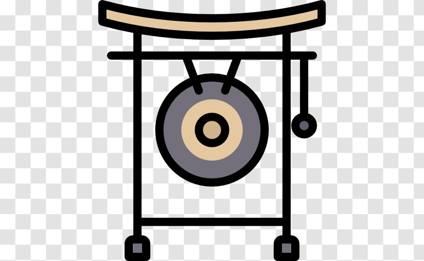 Gong Icon - Table Transparent PNG