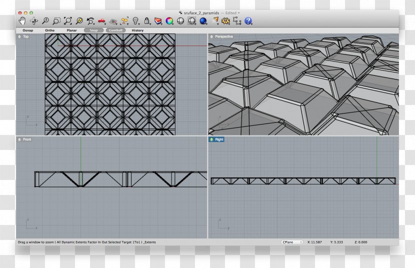 Screenshot Tutorial Computer Monitors Data - Structure - Rhinoceros Transparent PNG