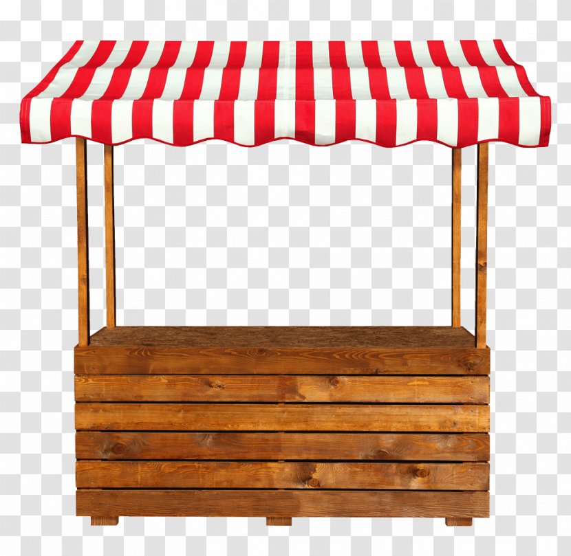 Market Stall Marketplace Awning - Table Transparent PNG
