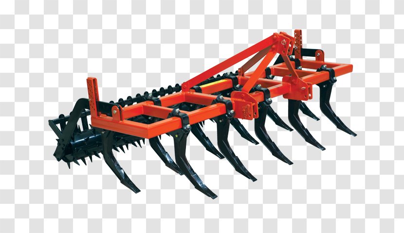 Plough Disc Harrow Agricultural Machinery Agriculture Subsoiler - Tractor Transparent PNG