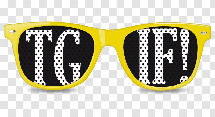 Goggles T.G.I.F. Sunglasses Week - Wikipedia - Thank God Transparent PNG