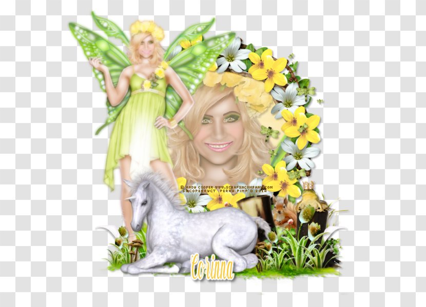 Fairy Photomontage Flowering Plant Angel M - Grass Transparent PNG