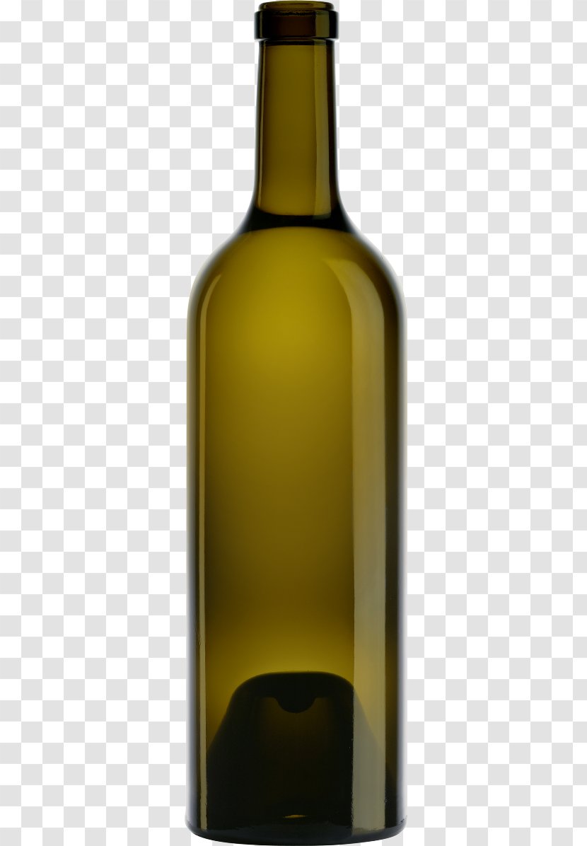 White Wine Bordeaux Glass Bottle Transparent PNG