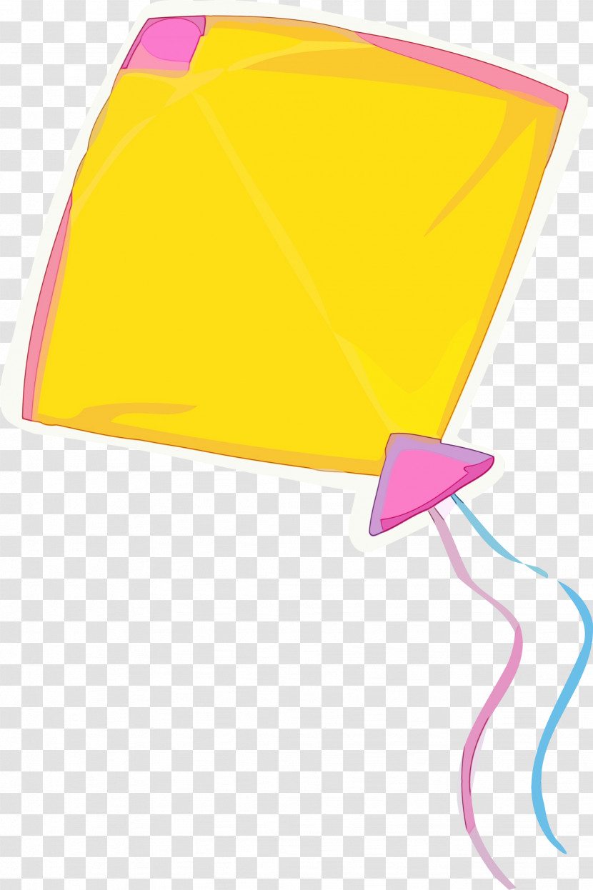 Yellow Pink Paper Paper Product Construction Paper Transparent PNG