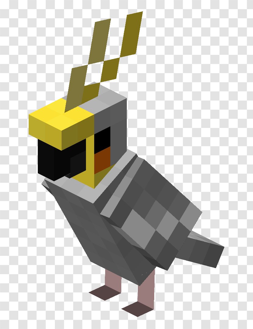 Minecraft: Pocket Edition Story Mode Parrot Cockatiel - Minecraft - PAPAGAIO Transparent PNG