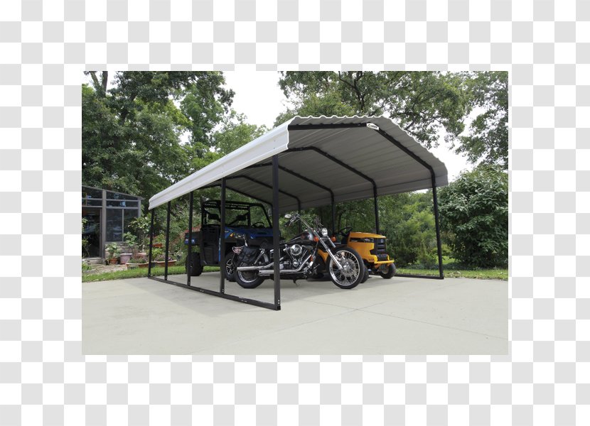 Carport Shelter Canopy Metal - Shade - Roof Transparent PNG