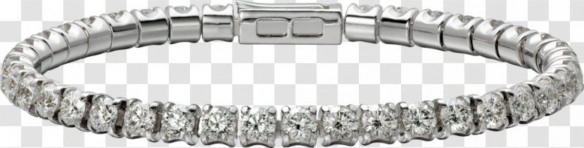 Bracelet Diamond Carat Cartier Brilliant - Body Jewelry Transparent PNG