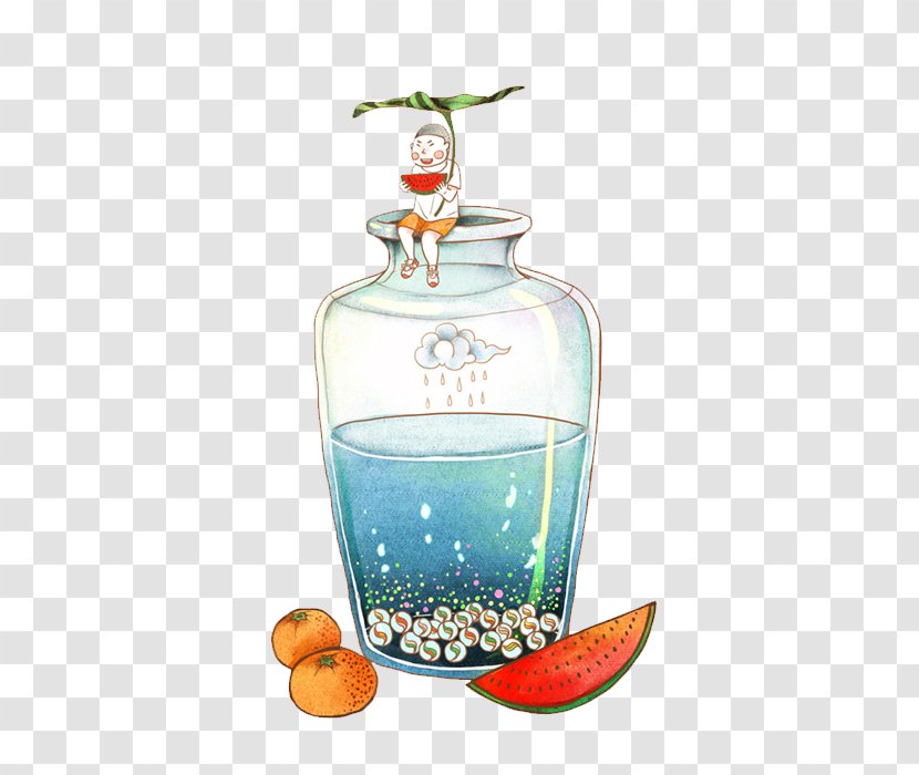 Glass Bottle - Tree - Fruit And Transparent PNG