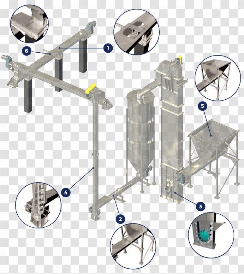 KWS Manufacturing Company, Ltd. Conveyor System Screw Belt - Machine - Feeder Transparent PNG