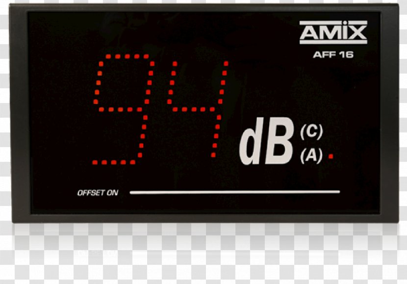 Sound Pressure Meters Display Device Acoustics - Lightemitting Diode - Nf Transparent PNG