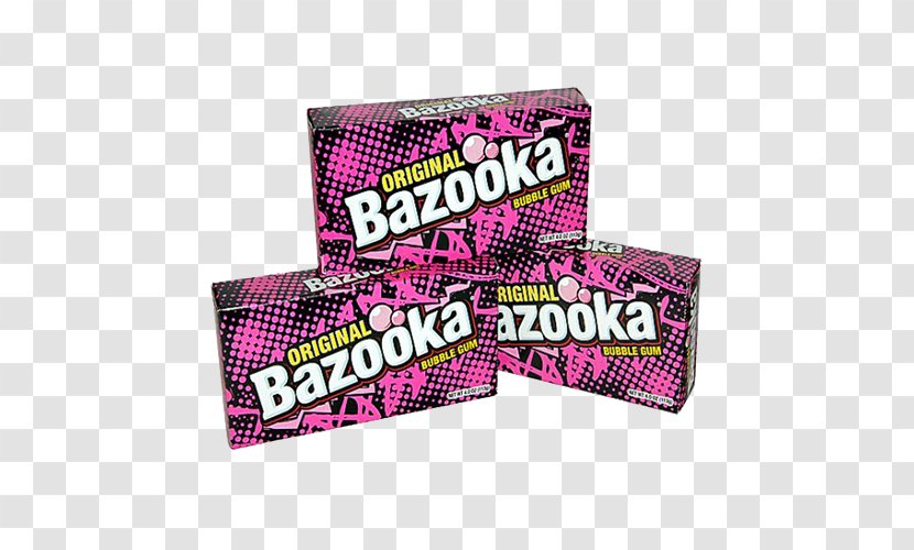 Chewing Gum Bazooka Bubble Transparent PNG