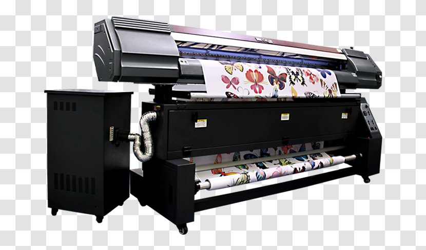 Inkjet Printing Plotter Druk Sublimacyjny Dye-sublimation Printer - Press Transparent PNG