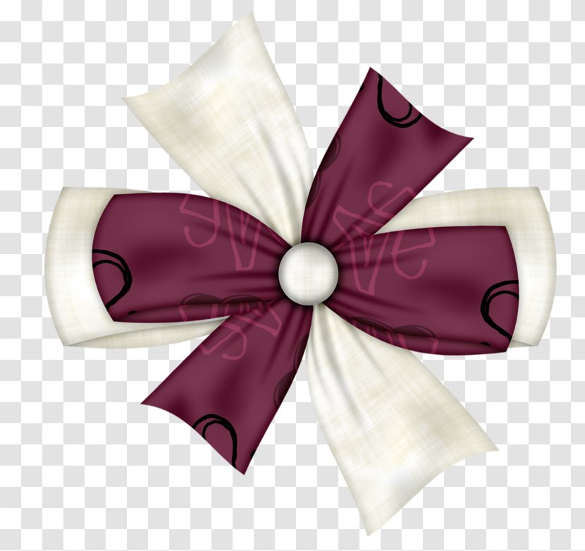 Ribbon Butterfly Shoelace Knot Yellow - Magenta - Red Bow And White Transparent PNG