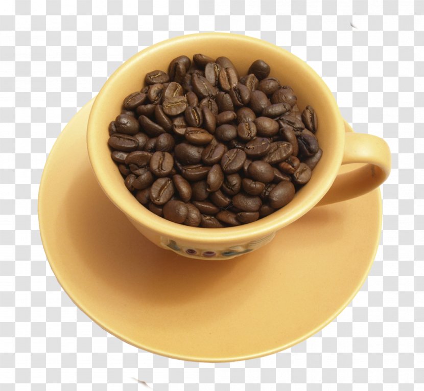 Coffee Bean Tea Cup - Beans Transparent PNG