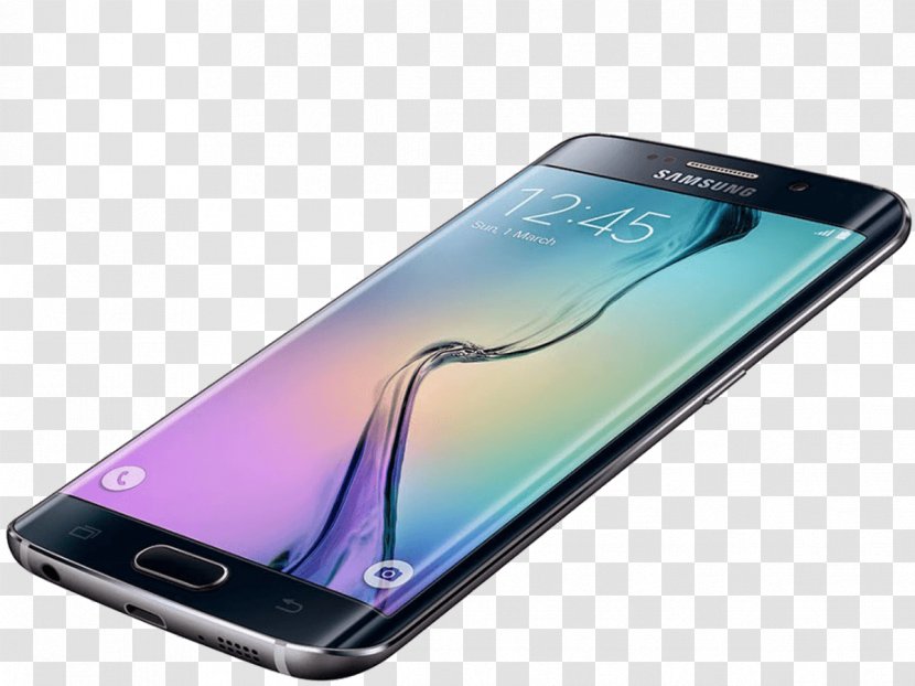 Samsung Galaxy S6 Edge Mobile World Congress S7 Telephone - Communication Device Transparent PNG