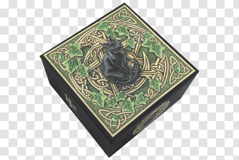 Black Cat Wicca Mirror Lowboy - Jewellery - Jewelry Box Transparent PNG