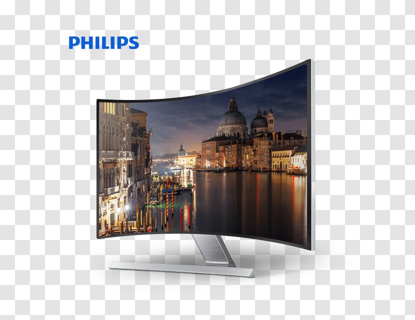 Display Device Computer Monitors Television Desktop Wallpaper Venice - Advertising - Technological Sense Curved Lines Transparent PNG