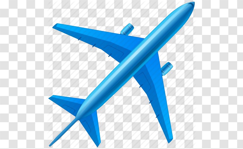 Airplane Flight Icon - Jet Aircraft - Cartoon Transparent PNG
