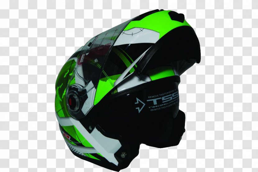 Bicycle Helmet Motorcycle - Personal Protective Equipment - Green Transparent PNG
