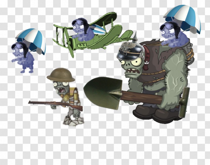 Plants Vs. Zombies 2: It's About Time Zombies: Garden Warfare 2 First World War - Silhouette - Vs Transparent PNG