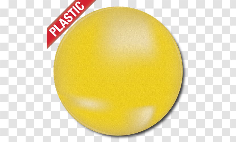 Pin Badges Lapel 'Plain' Plastic Button Badge Yellow - Metal Transparent PNG