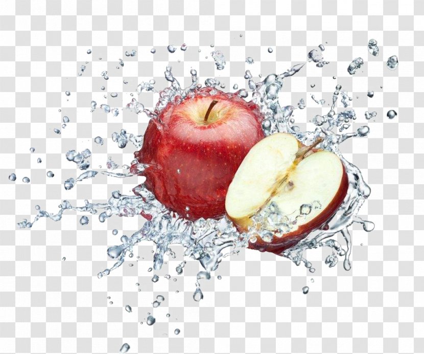 Juice Apple Water Food Stock Photography - Drinking - Wash The Transparent PNG