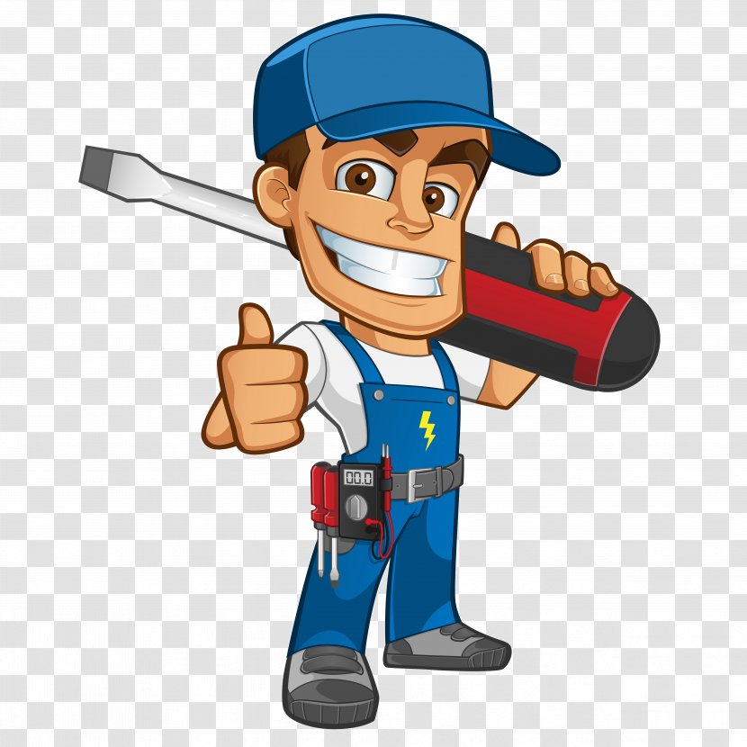 Electrician Electricity Electrical Contractor Wires & Cable Maintenance - Industrial Worker Transparent PNG