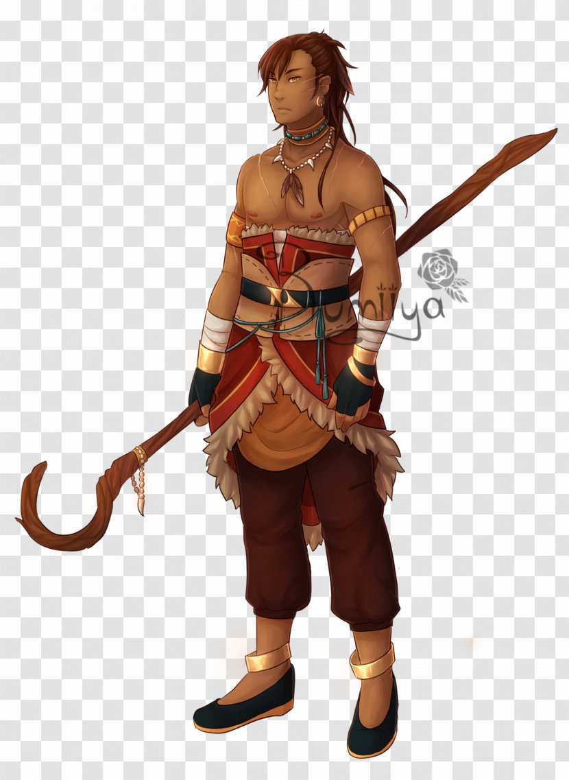 Warrior Costume Character Fiction Animated Cartoon Transparent PNG