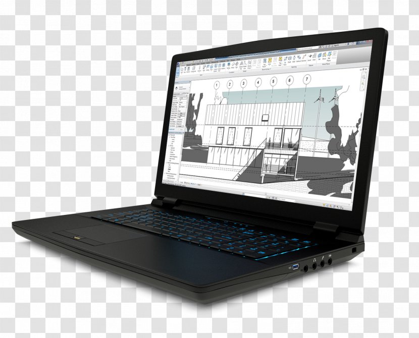 Laptop Netbook Autodesk Revit Workstation Computer - Student Transparent PNG