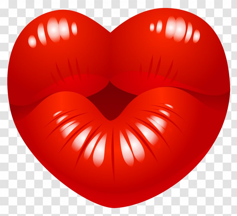 Heart Kiss Lip Clip Art - Frame Transparent PNG