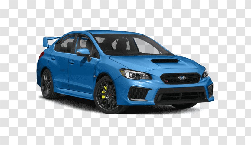 2018 Subaru WRX STI Limited W/Wing Sedan Sports Car - Wrx Sti Wwing Transparent PNG