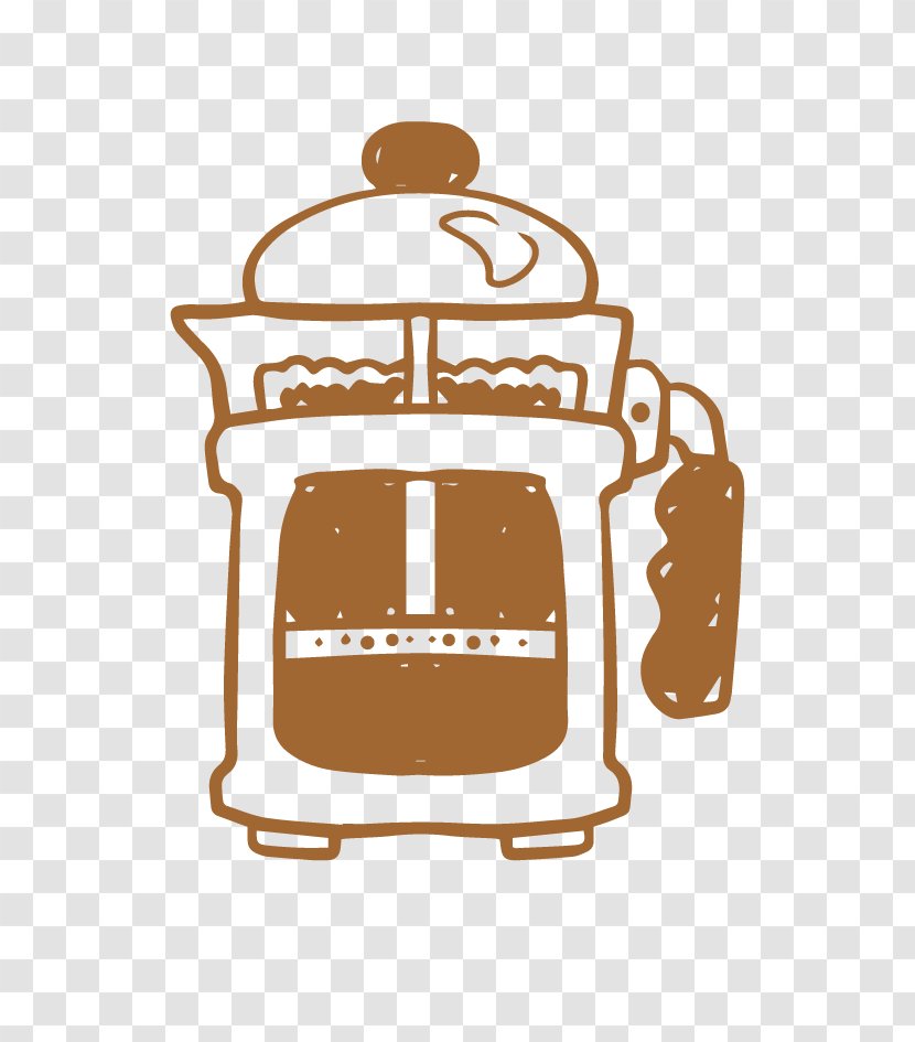 Coffee Cafeteira Image Design - Diens - French Press Magazines Transparent PNG