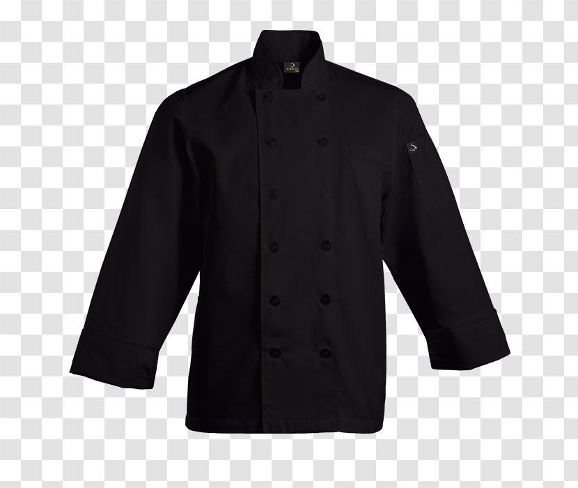 Chef's Uniform Sleeve Clothing Coat Jacket Transparent PNG