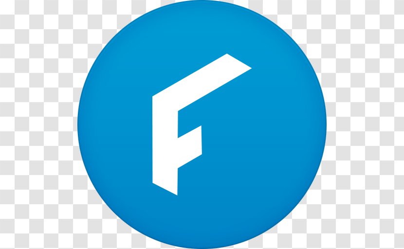 Blue Text Symbol Trademark - Flipster Transparent PNG