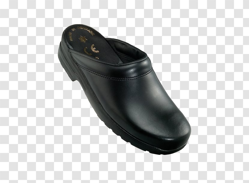 VKC Footwear Slipper Slip-on Shoe - Black - Vis Identification System Transparent PNG