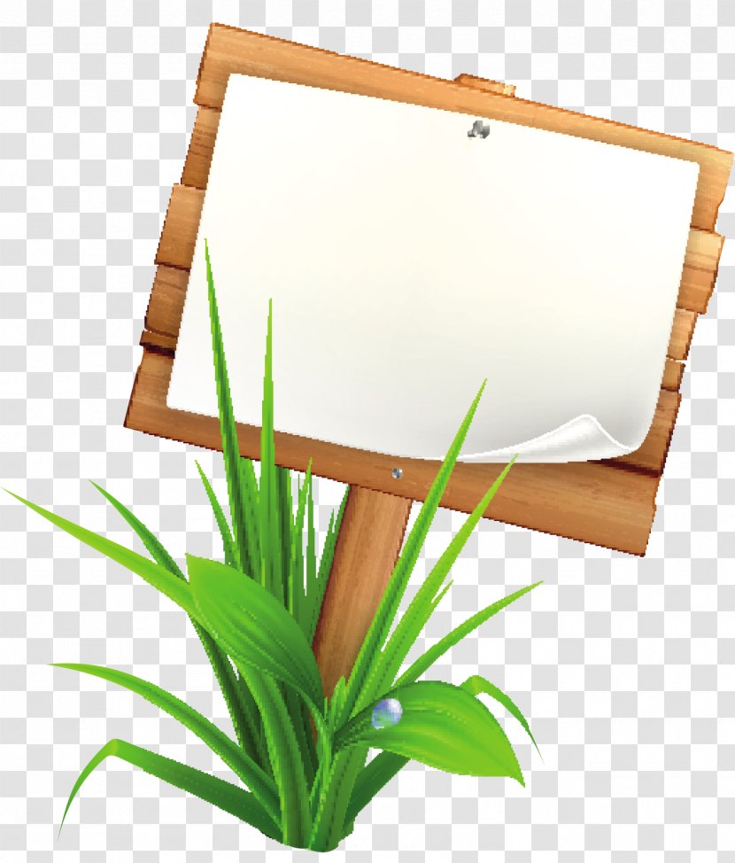 Wood Royalty-free Clip Art - Plant - Signboard Transparent PNG