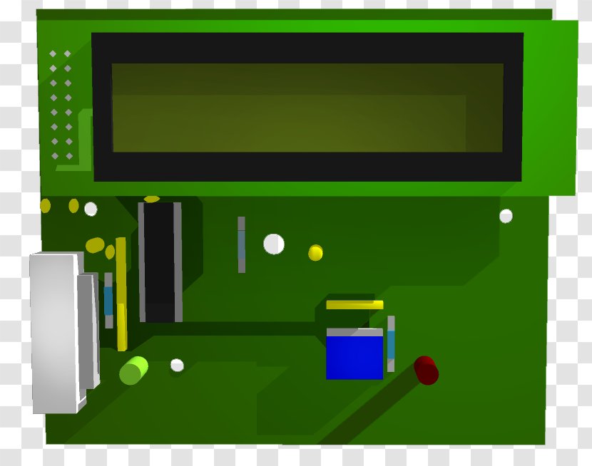 Technology Snooker - Green - Circuit Board Parts Transparent PNG