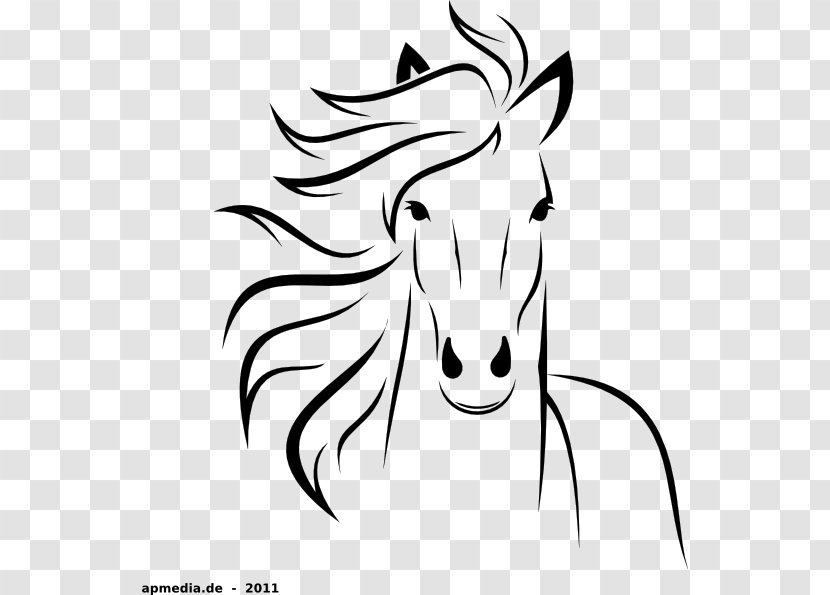 Drawing Horse & Hound Arabian Head Mask Clip Art - Silhouette - Fire Transparent PNG