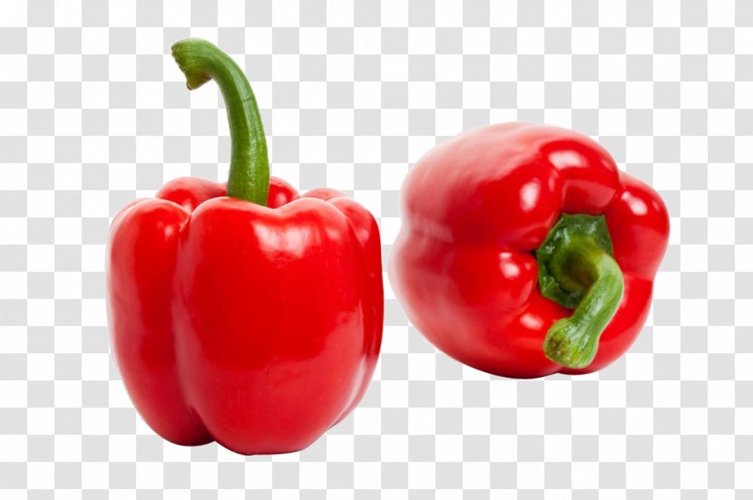 Habanero Birds Eye Chili Bell Pepper Cayenne Tabasco - HD Clips Red Transparent PNG