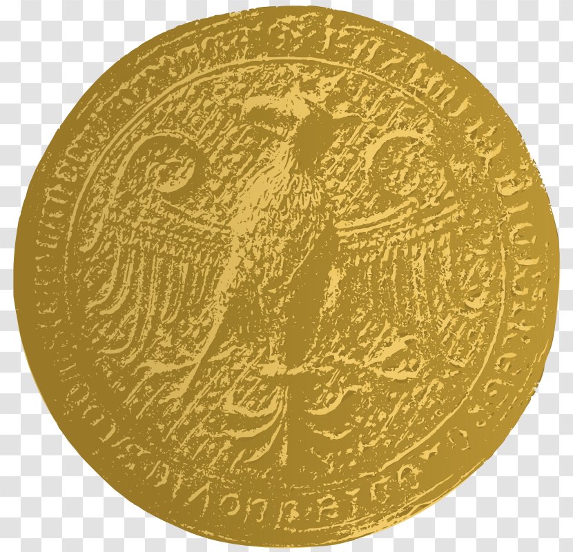 Gold Coin Medal Transparent PNG