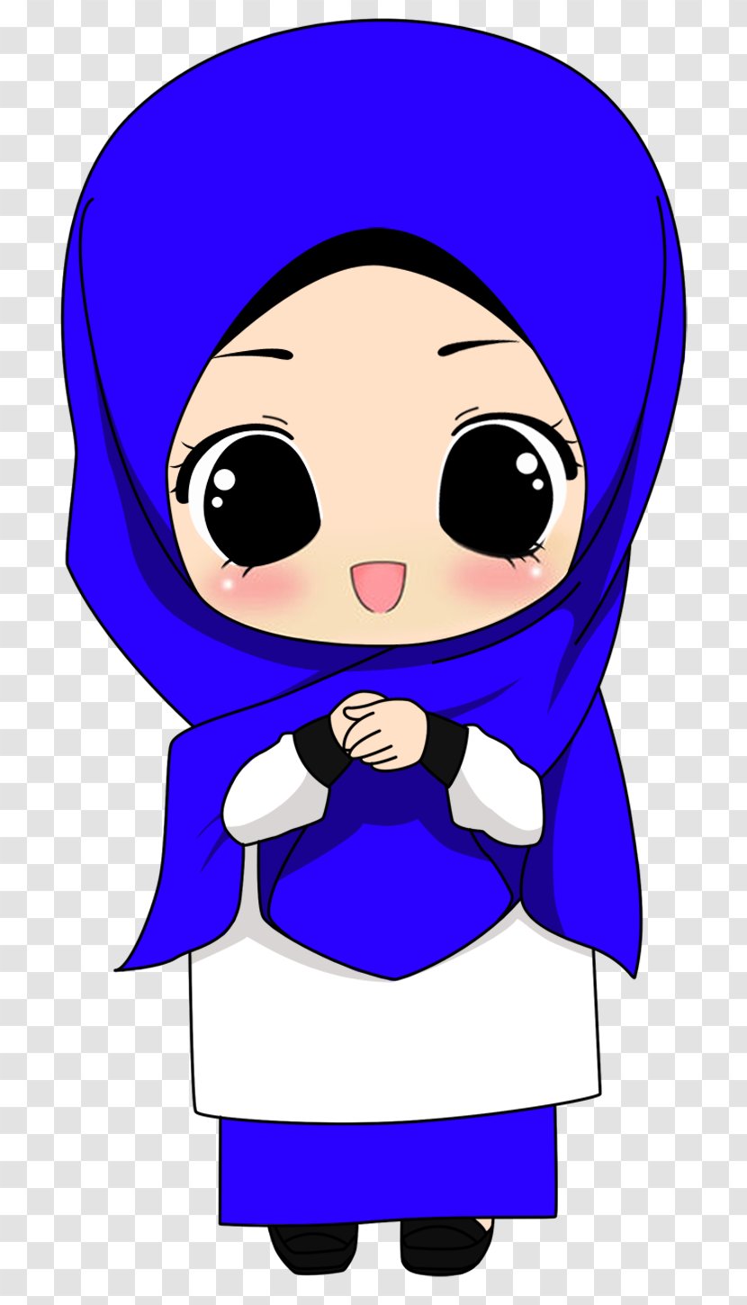 Hijab Islam Muslim Cartoon Qur'an - Flower Transparent PNG