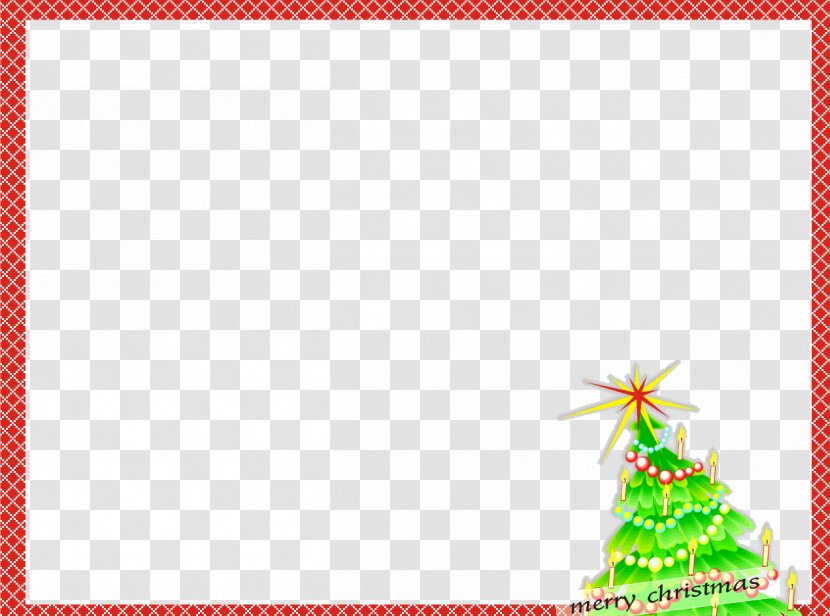 Red Area Pattern - Triangle - Christmas Frame File Transparent PNG