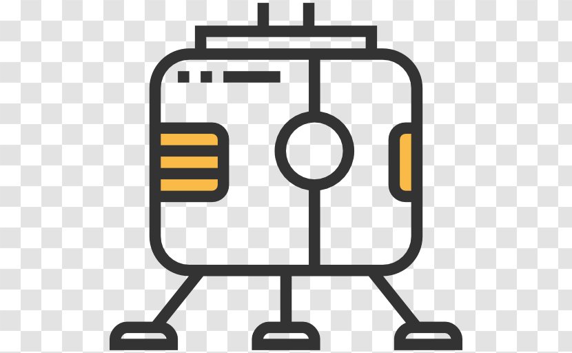 Spacecraft Transport Icon - Rocket Launch - Robot Transparent PNG