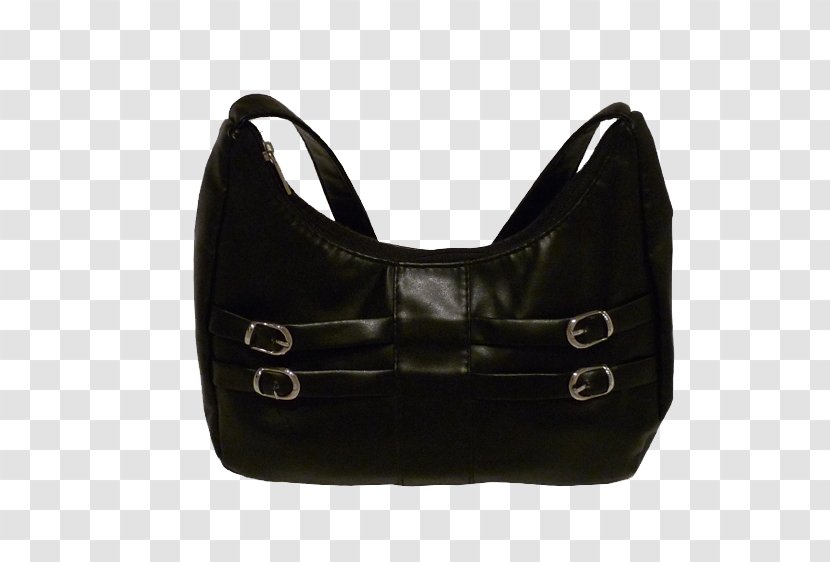 Hobo Bag Leather Messenger Bags - Black Transparent PNG