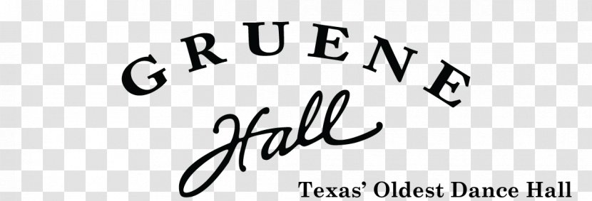 Gruene Hall Logo Brand Font Clip Art - Calligraphy - Concert Transparent PNG