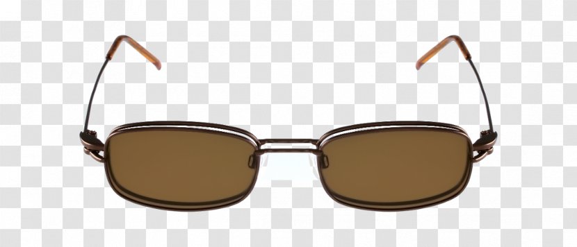 Sunglasses Cartoon - Glasses - Beige Transparent Material Transparent PNG