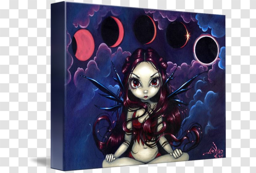 Mouse Mats Fairy Sticker Lunar Eclipse Art - Flower Transparent PNG