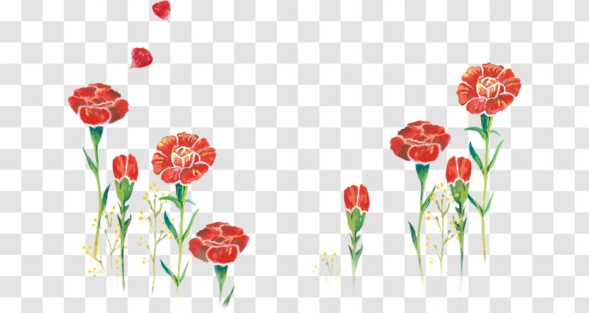 Mother Kosé Daughter Floral Design - Wildflower - Mothers Day Flower Transparent PNG