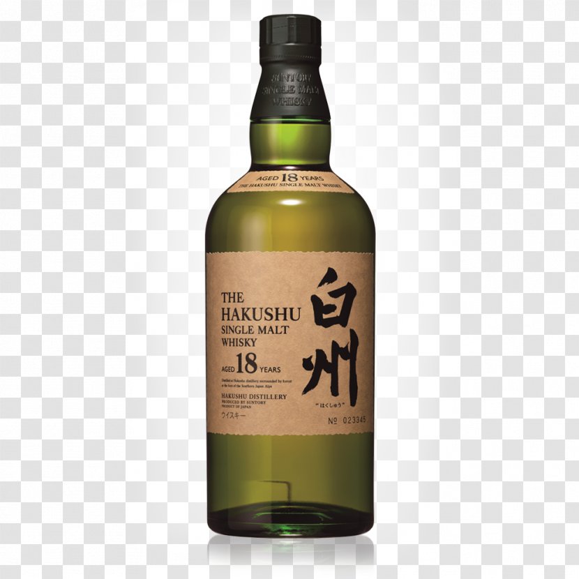 Japanese Whisky Hakushu Distillery Yamazaki Whiskey Single Malt - 18 Years Old Transparent PNG